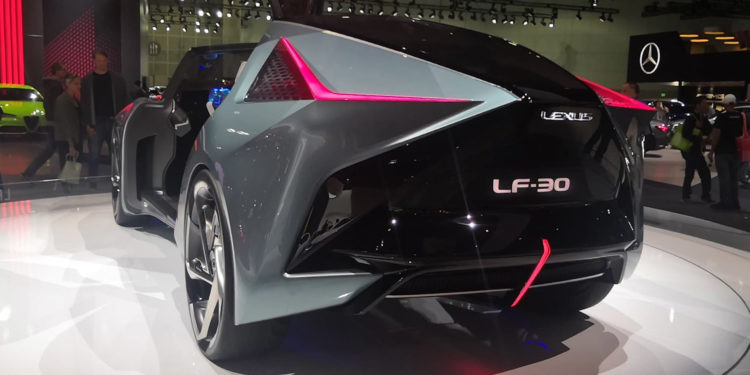 Lexus LF-30 rear