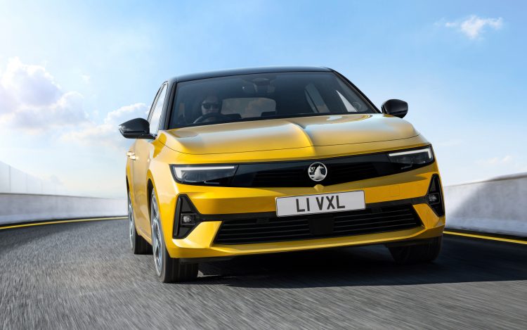 The new 2021 Vauxhall Astra