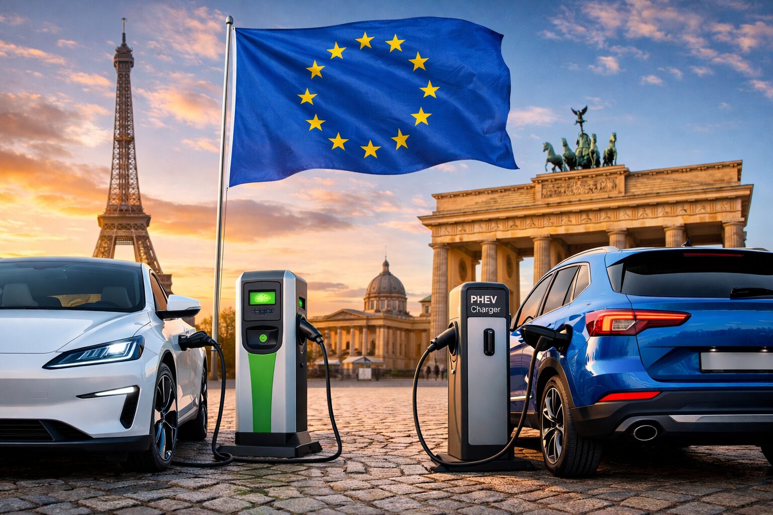 BEVs and Plug-in Hybrids Power Modest October Growth in Europe’s New Car Market