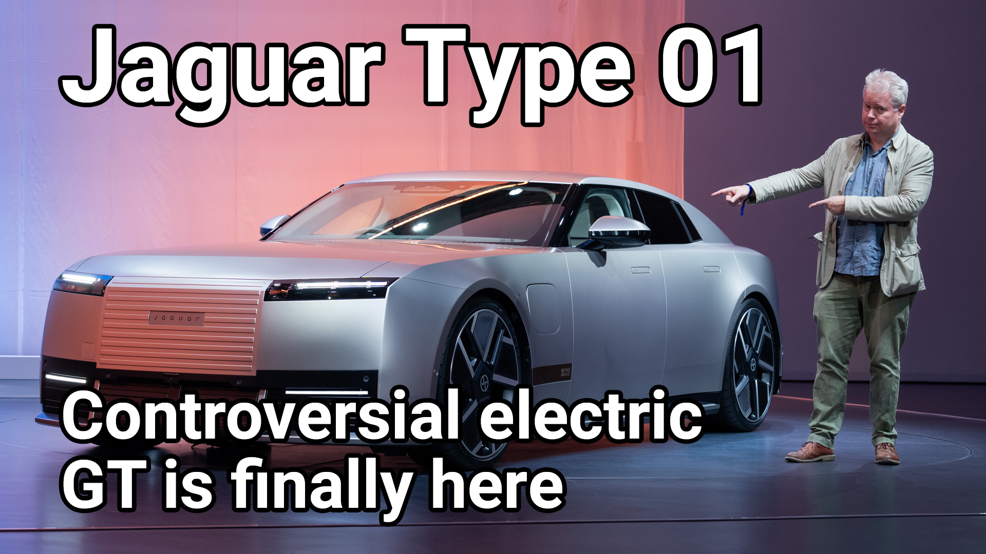 Jaguar reveals 1,015bhp Type 01 electric GT with 400-mile range